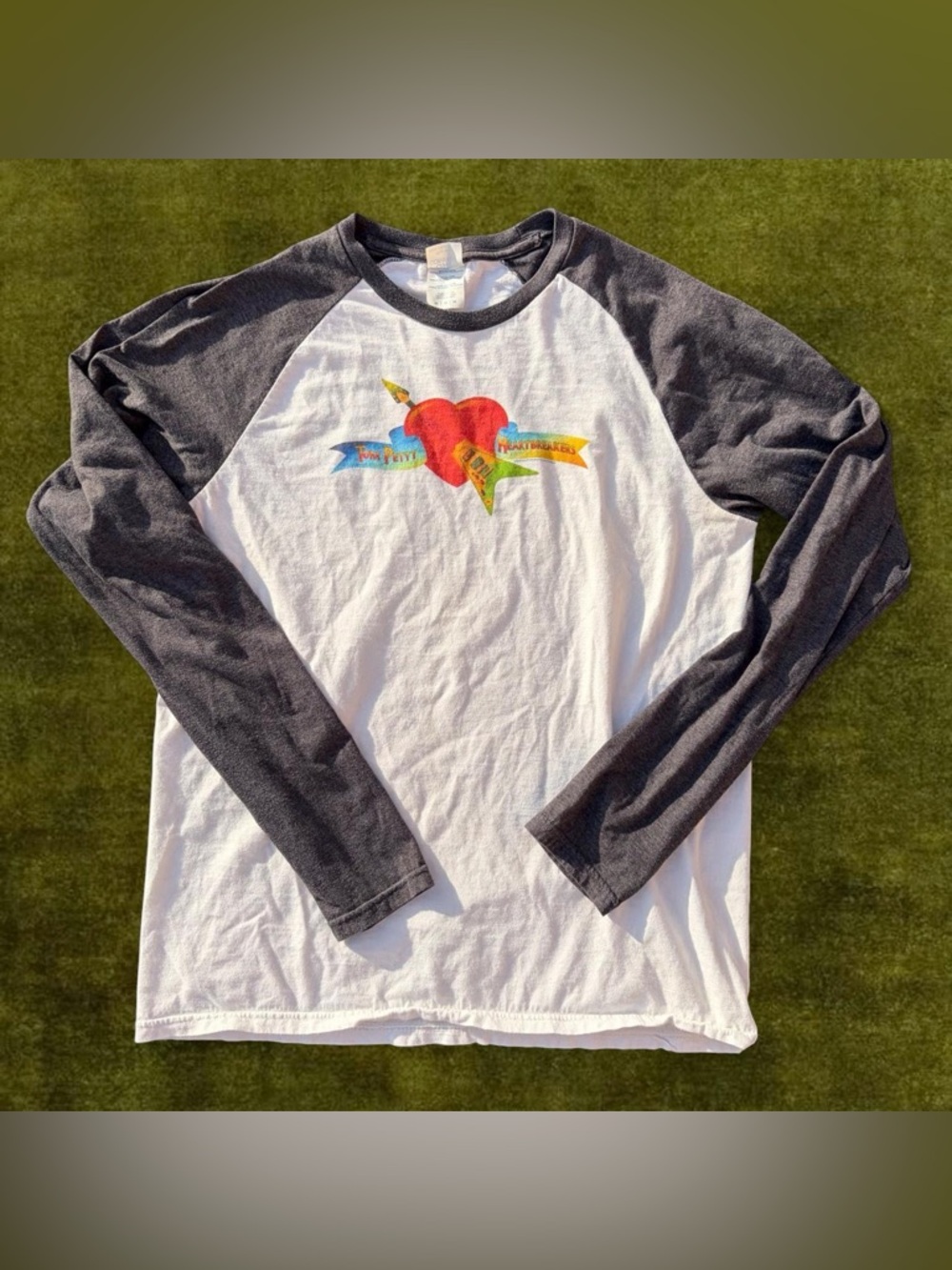 Tom Petty & the Heartbreakers Reprint Tour Raglan Baseball Tee